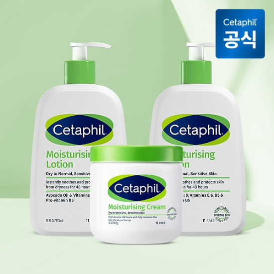 세타필 모이스춰라이징 로션 473ml 2개+크림 453g