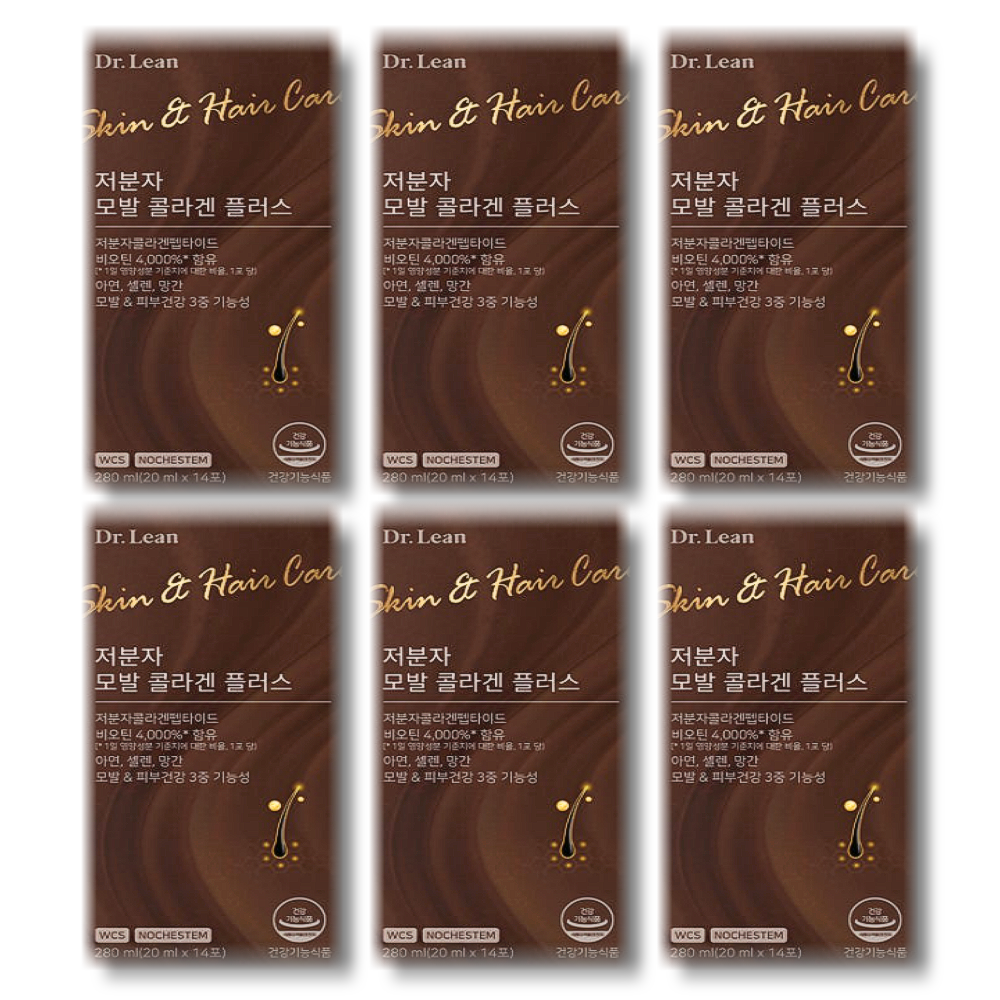 [오늘출발] 닥터린 저분자 모발 콜라겐 플러스 20ml x 14포 6박스