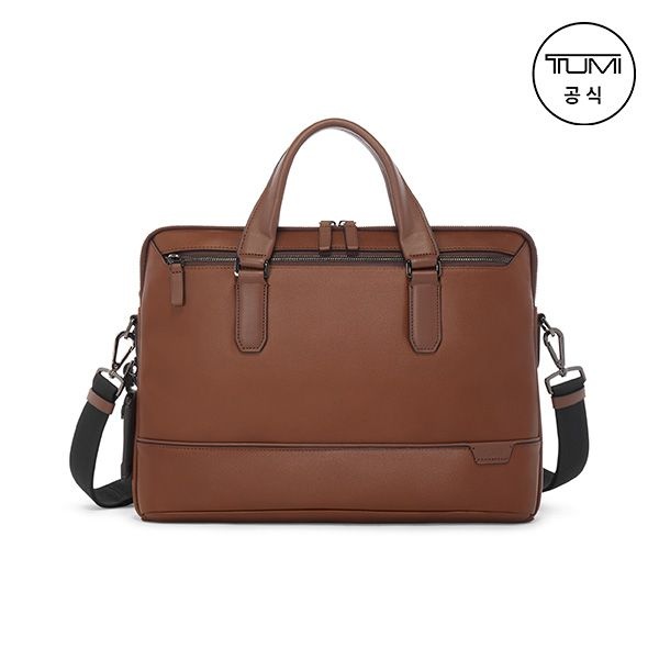 [TUMI KOREA] 해리슨 시카모어 슬림 브리프 서류가방 코냑_06302000CG