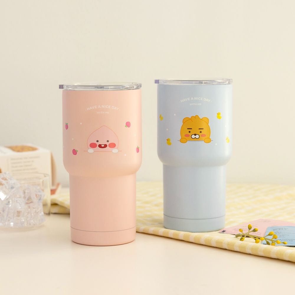 카카오프렌즈 LF 스텐 이중 텀블러 보냉보온 600ml