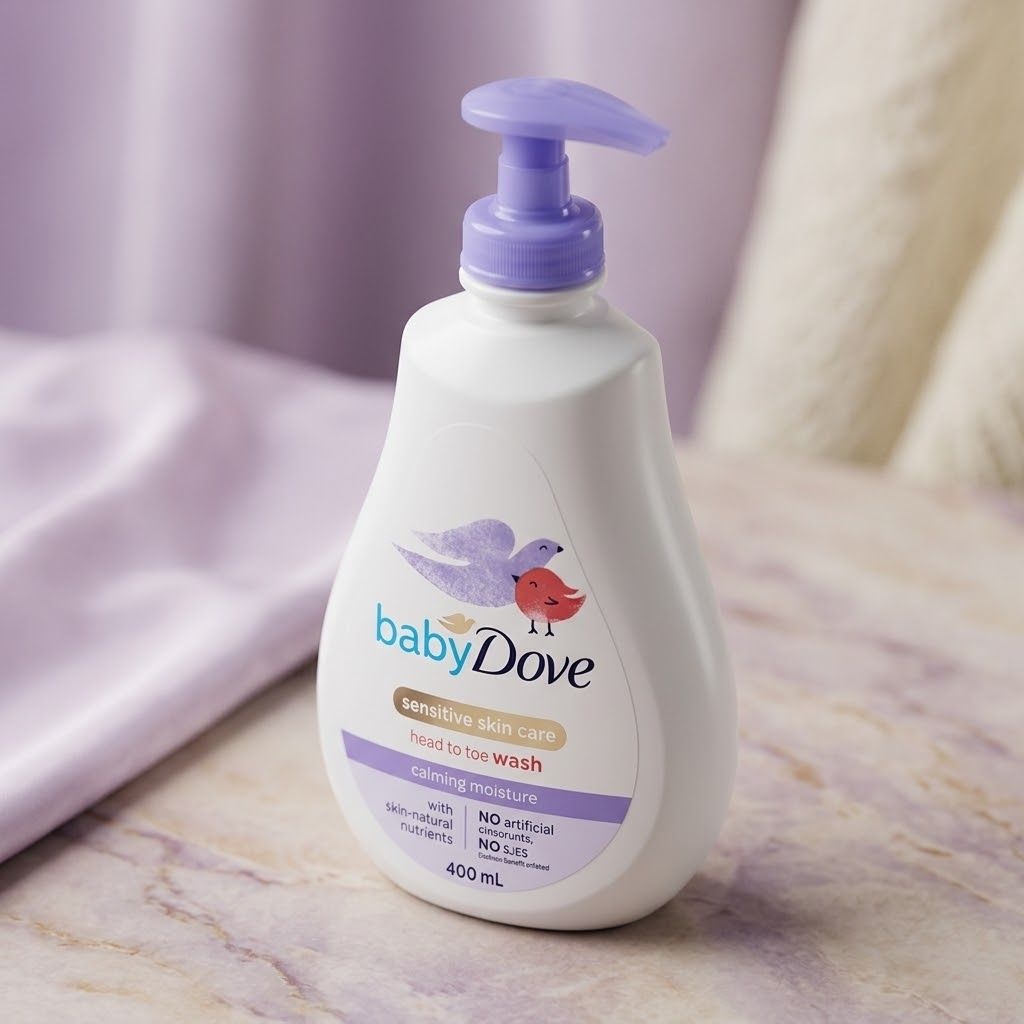 베이비도브 카밍모이스처 순한 아기피부 신생아 바디워시 400ml 1개