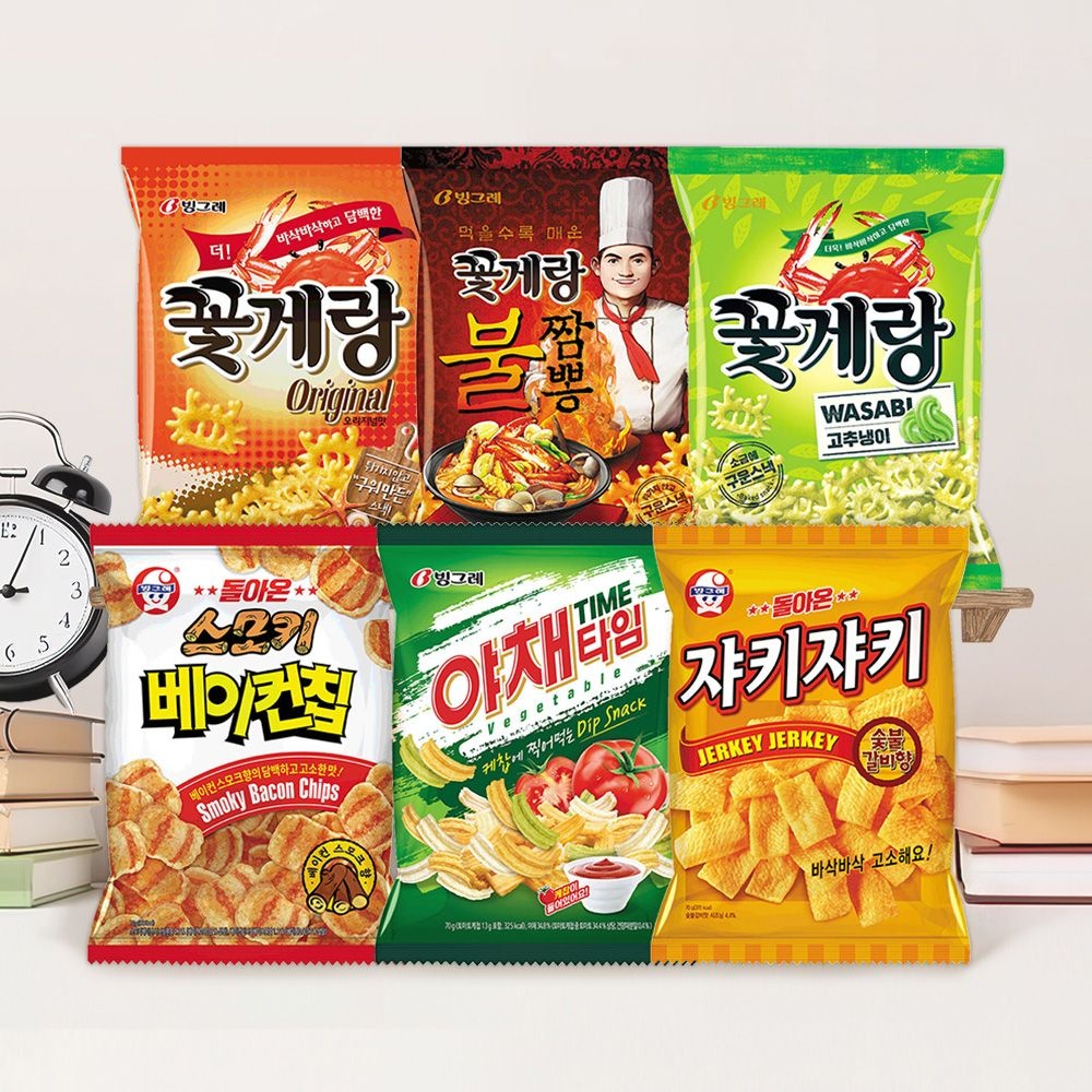 [롯데온] 꽃게랑 8봉+야채타임 8봉 (15,510원/무료)