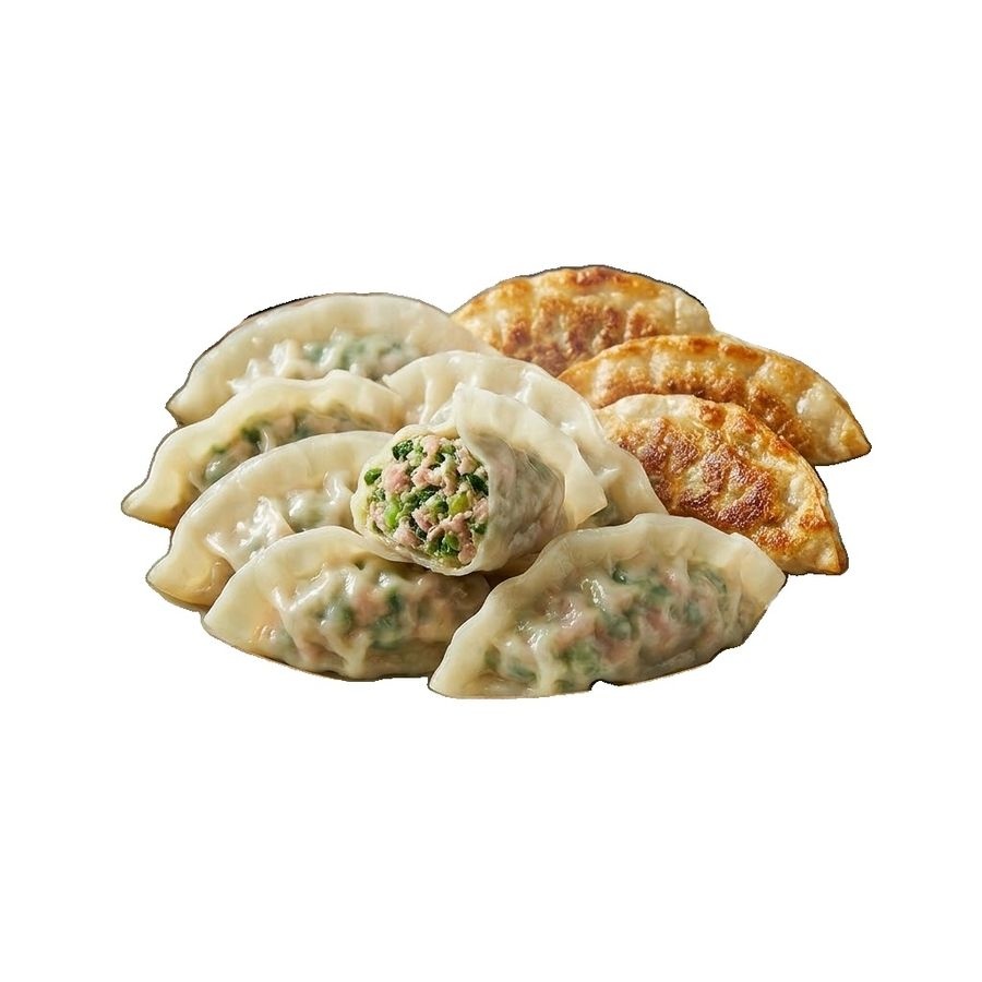 비비고 얇은피 왕교자 만두 1.05kg x 4봉 대용량 냉동 고기만두