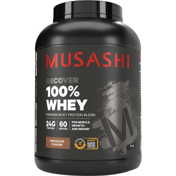 무사시 100% 웨이 초콜릿 단백질 파우더 2kg