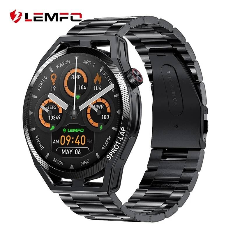 [해외] 스마트워치 LEMFO LF31 스마트 워치 남자 NFC Smart시계 블루투스 전화 IP68 방수 360 HD 3D 시계 얼굴 14 일 대기 안드로이