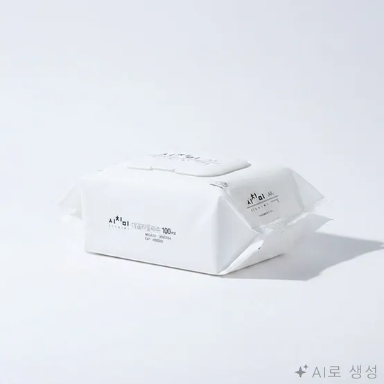 도톰한 물티슈 20개 약산성물티슈 가정용물티슈 대용량물티슈 두꺼운물티슈