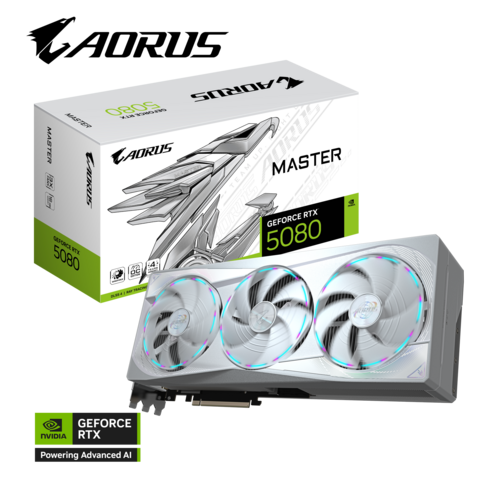 [롯데온] GIGABYTE AORUS 지포스 RTX 5080 MASTER ICE D7 16GB 제이씨현