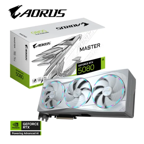 [GIGABYTE] AORUS 지포스 RTX 5080 MASTER ICE D7 16GB 제이씨현