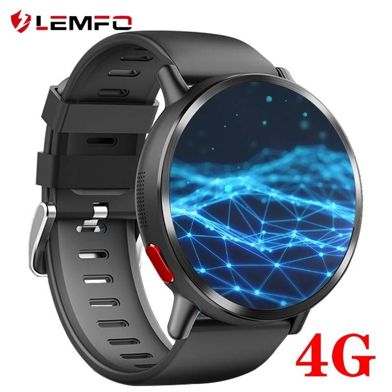 [해외] 스마트워치 LEMFO 안드로이드 스마트 워치 남성 여성 LEM X GPS 와이파이 900mAh 8MP 카메라 1G 16GB 스포츠 전화 2 인치 640