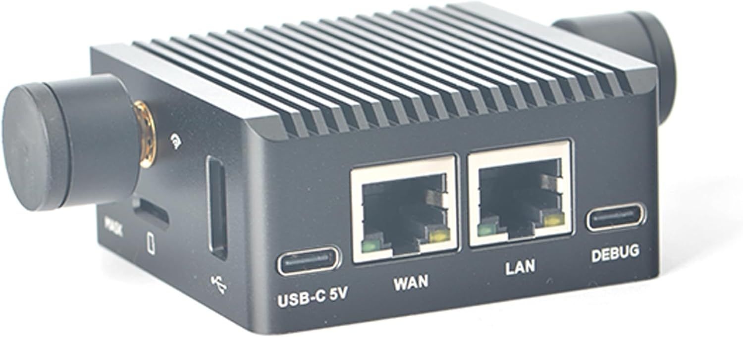 나노파이 R2S 플러스 무선 미니 WiFi 라우터 OpenWRT, 휴대용 스마트 홈 오피스 게이트웨이, 록칩 RK3328 Soc DDR4 1GB RAM