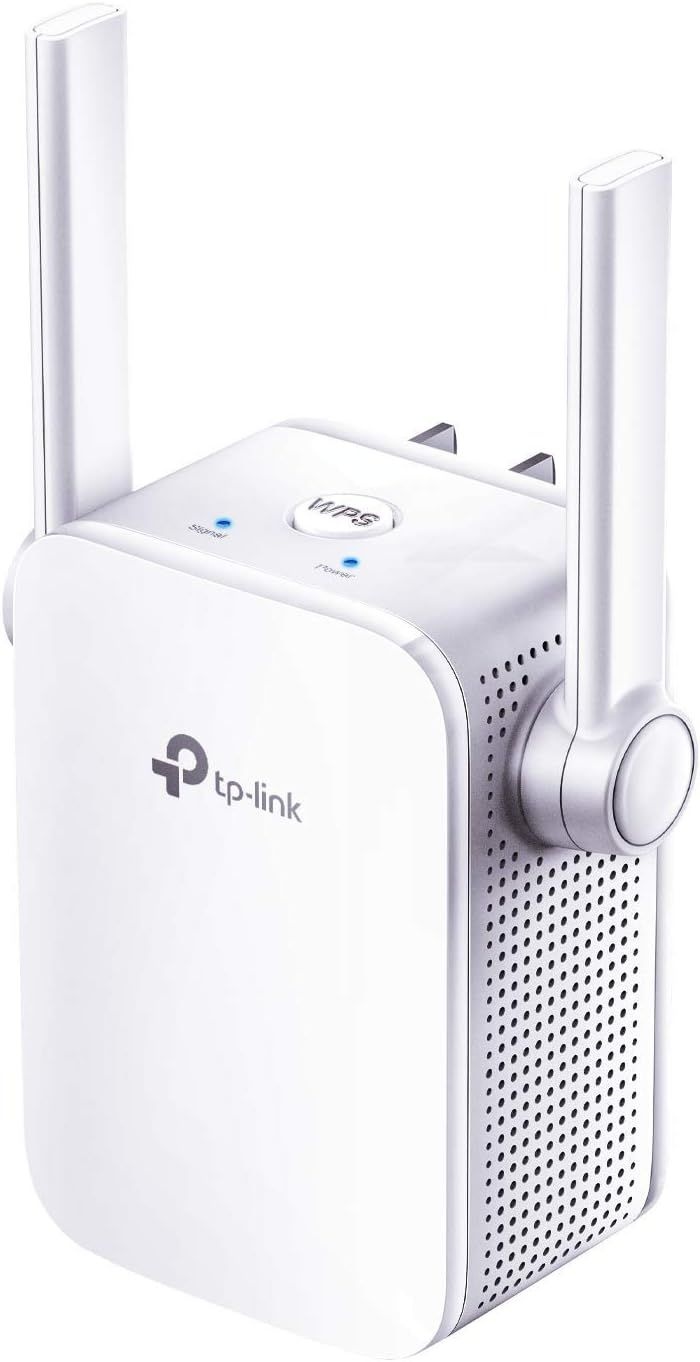TP-Link N300 WiFi Extender(RE105), 가정용 Extender 신호 부스터, 싱글 밴드 범위 익스텐더, 인터넷 액세스 포인트 지원, 월