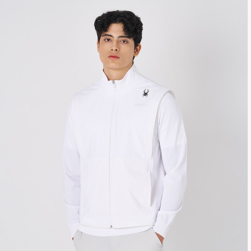 스파이더 남성 프로웹쿨 베스트 SPKPCNVT301MWHT