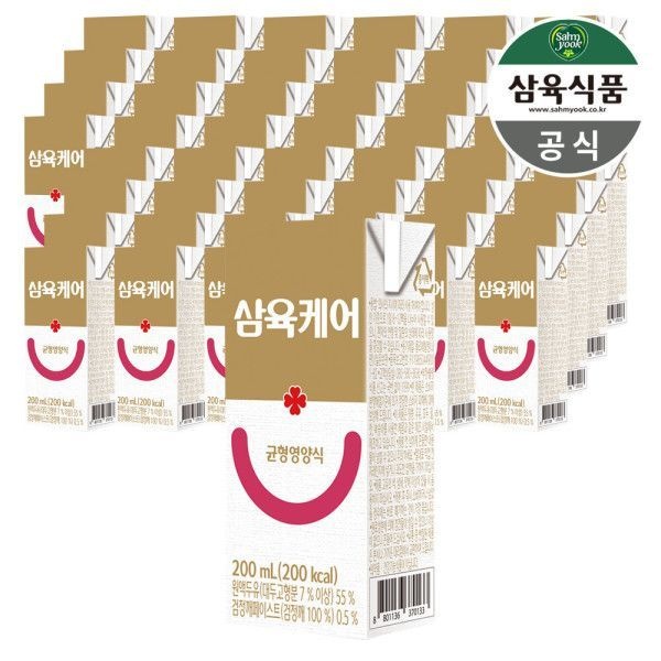 삼육 케어 균형영양식 200ml 48팩