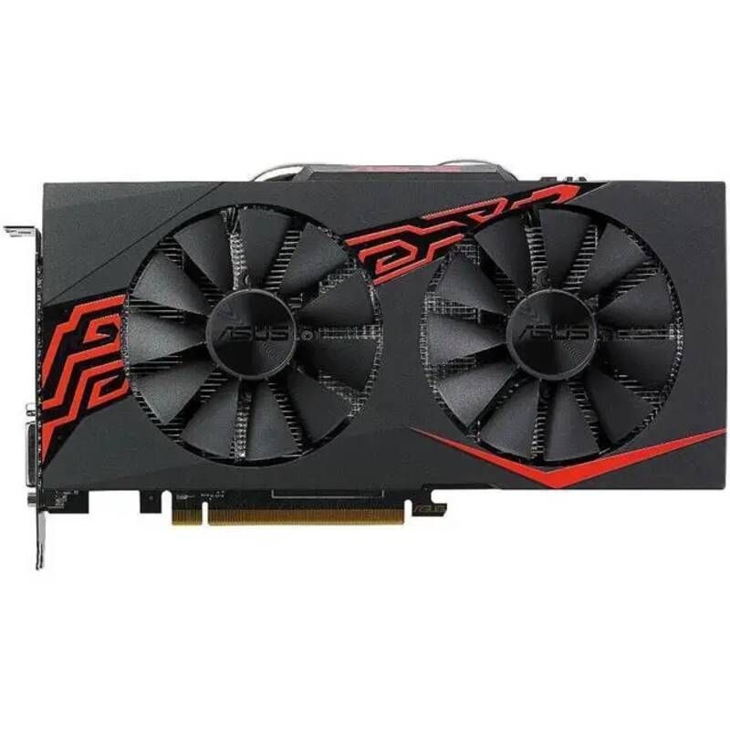 [해외] 중고 ASUS RX570 4GB 그래픽 카드 게임용 PC 비디오 GDDR5 256bit PCI Express 3.0 데스크탑