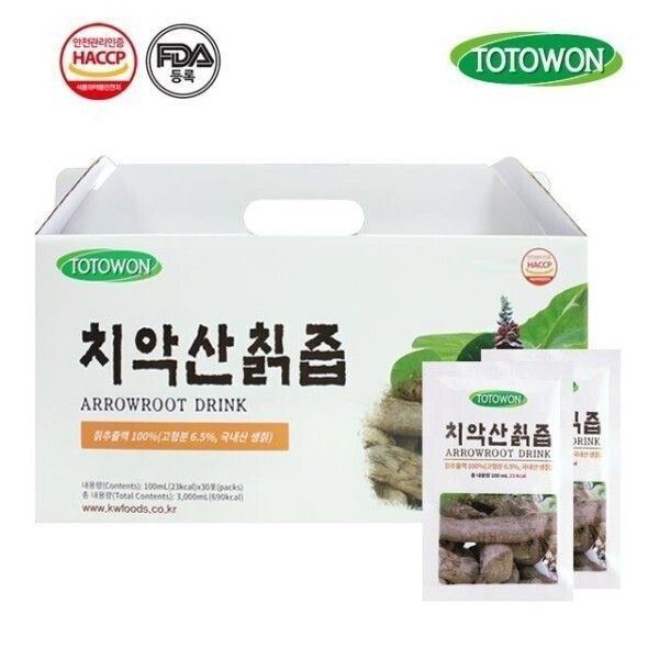 강원식품 치악산칡즙 100mL 30포