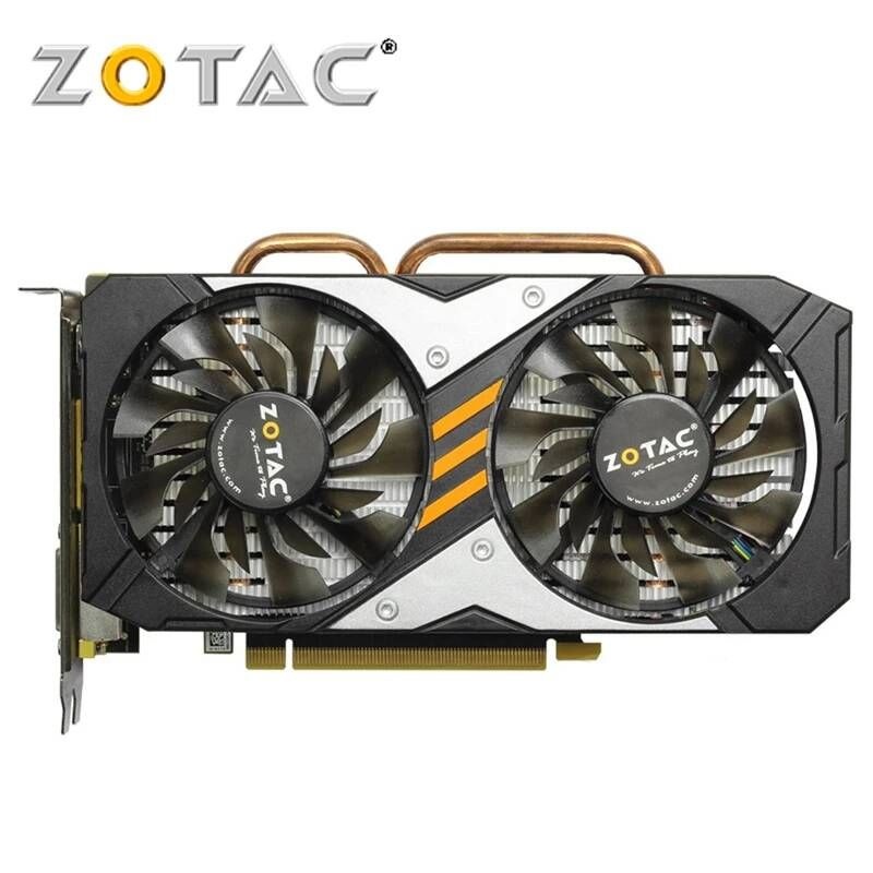 [해외] ZOTAC 오리지널 비디오 카드 GPU GTX 960 4GD5 128Bit GDDR5 그래픽 GM206 PCI-E NVIDIA Map GeForce GTX960 4GB Devastators