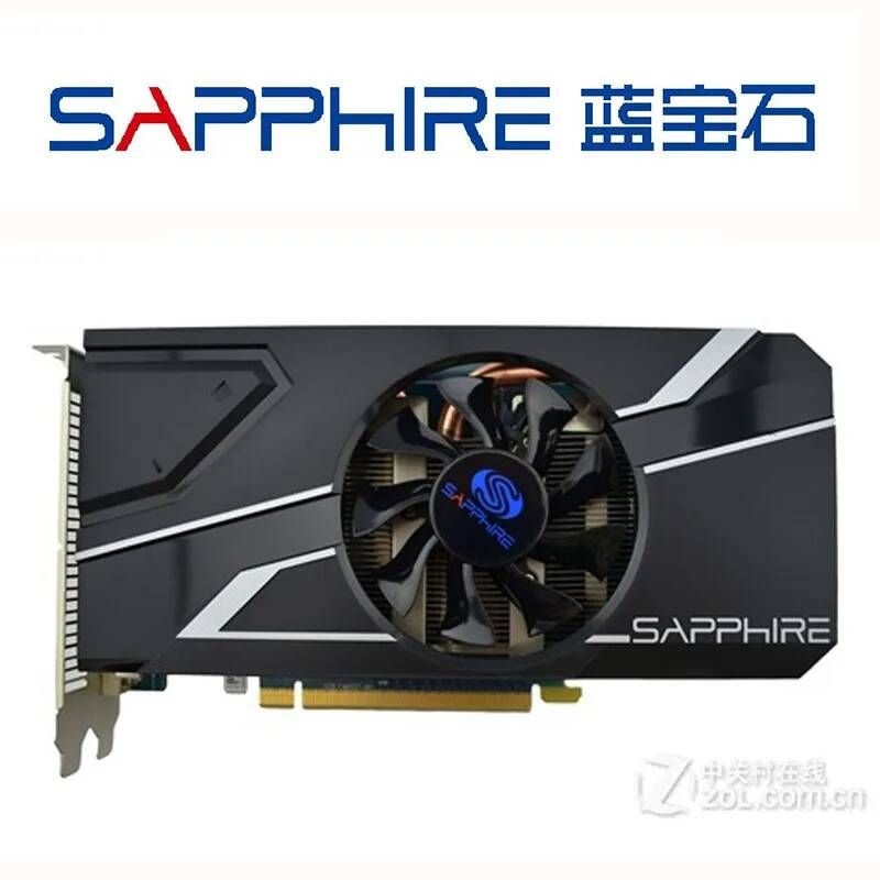 [해외] 사파이어 HD7770 1G 그래픽 카드 AMD 7700 시리즈 Radeon HD 7770 1GB HDMI DVI 용 GDDR5 128bit 비디오 중고
