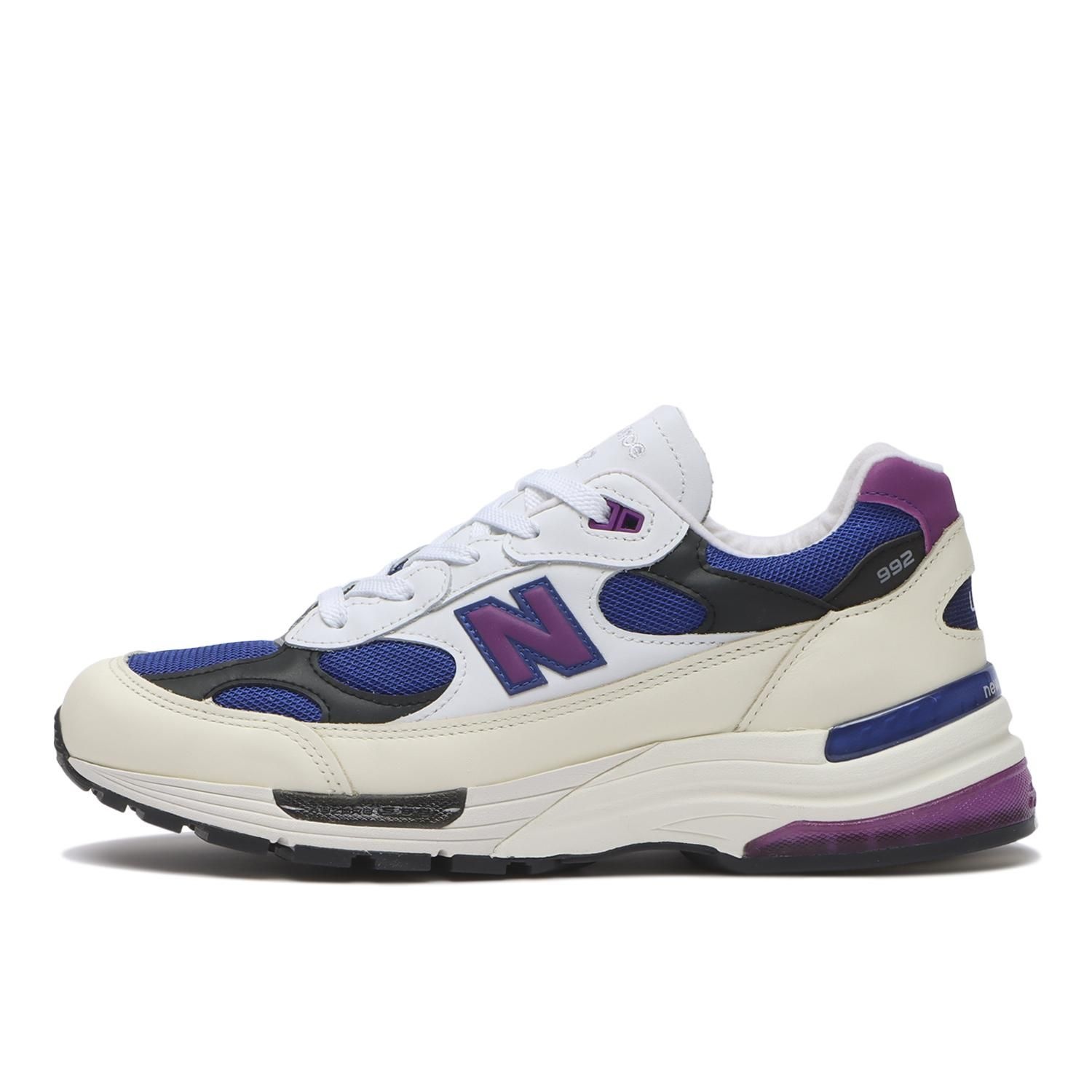 New [해외] 뉴발란스 992 WHITE TEAM Royal 스니커즈 운동화 U99278L 297742