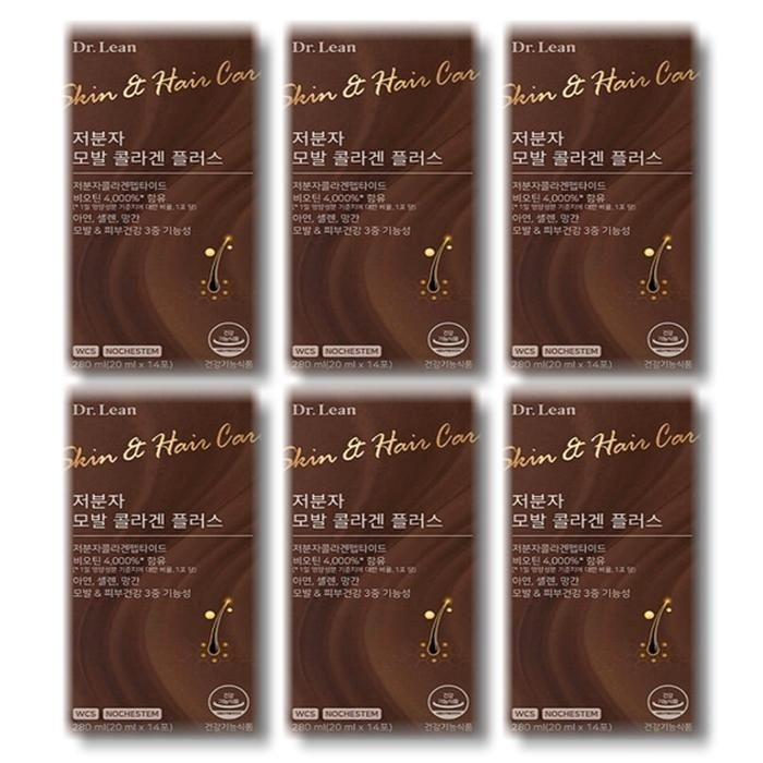닥터린 저분자 모발 콜라겐 플러스 20ml x 14포 6박스