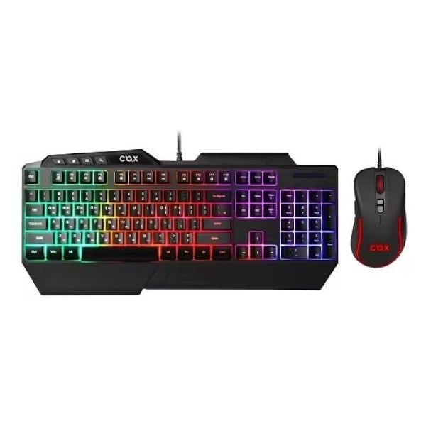 COX 유선 데스크탑 세트 CKM510 게이밍 키보드 마우스 블랙USB 4162260