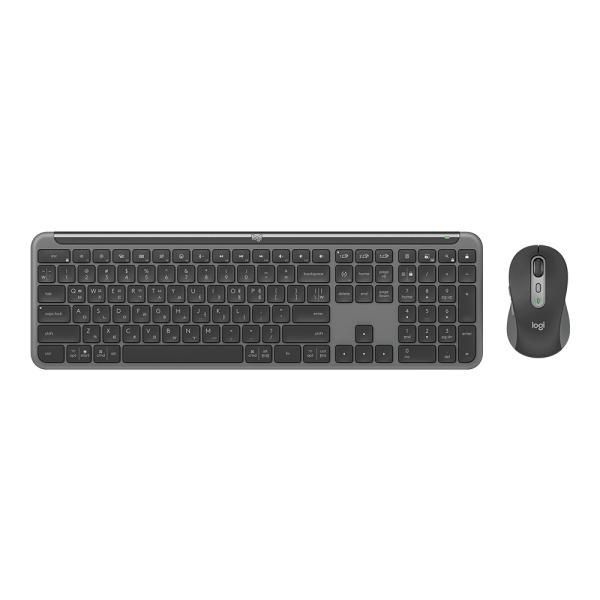 로지텍 AS 2년 볼트수신기 포함 무선 블루투스 데스크탑 세트 Signature Slim MK950 for Business 시그니처 로지텍코리아 416