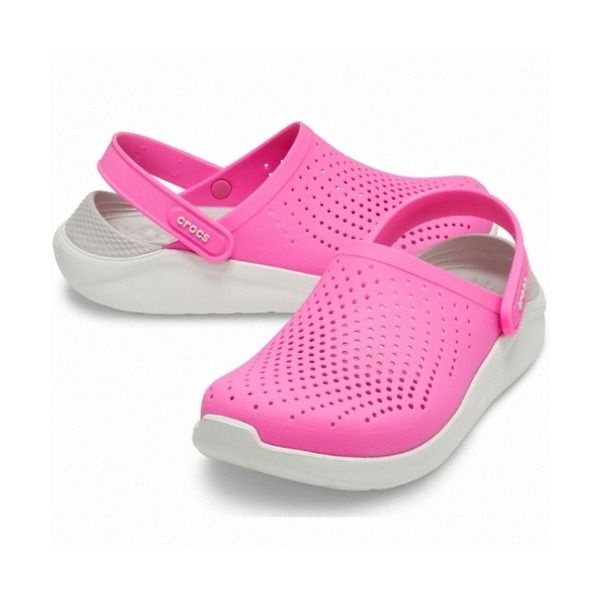 크록스 [크록스] 남여공용 라이트라이드 클로그 / 204592-6QV 핑크 / Crocs LiteRide Clog
