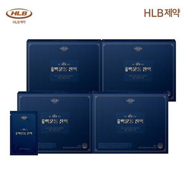 [에이치엘비제약]HLB제약 어진 맥문동 진액 4박스(총120포)