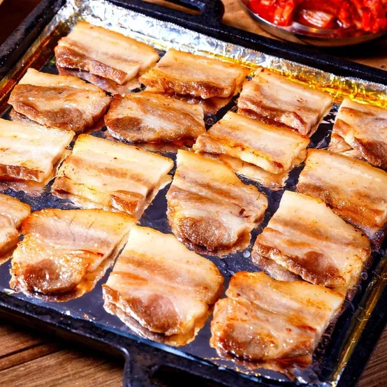 [APP전용] 황금두께 추억의 한입 냉동 삼겹살 1KG 1팩/2팩/3팩