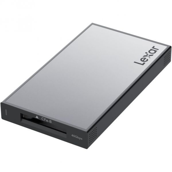 Lexar [해외] Lexar 렉사 Professional Workflow CFexpress 4.0 Type B 카드 리더기 Workflow와 호환 USB C A 어댑터 PC 노트북 태블릿 스마트폰과 L