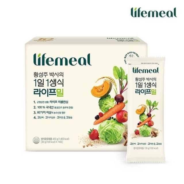(주)이롬홀딩스 황성주 박사의 1일1생식 라이프밀 1박스