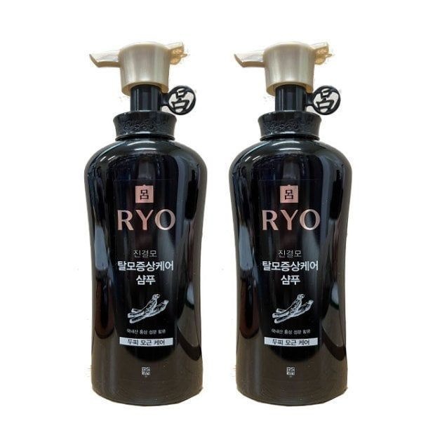 려 탈모증상케어 진결모 샴푸 490ml 2개/