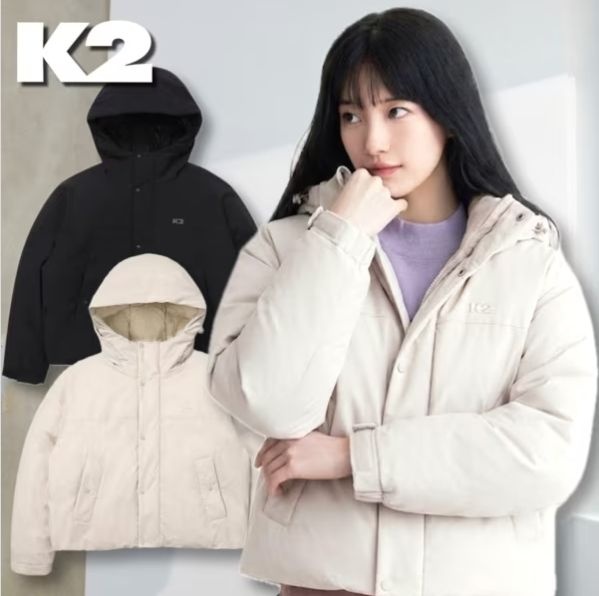 KWW24544 수지착용 여성 구스다운 씬에어 코코 HOODY W