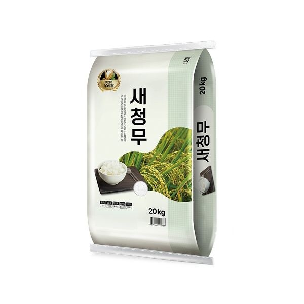 [더프레시] 25년산 밥맛좋은새청무 20kg (특등급)