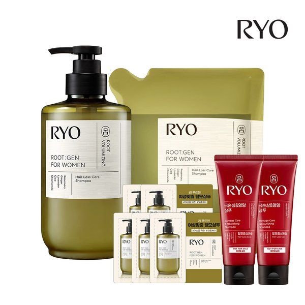 려 [빠른배송] 루트젠 탈모전문케어 여성 샴푸 515ml+리필팩 400ml+증정