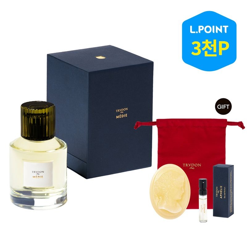 [롯데백화점] 트루동 [8적립] 메디 오 드 퍼퓸 100ml +향수1종+까메오1종+레드파우치 (+ L.POINT 3천점) LE1222164803