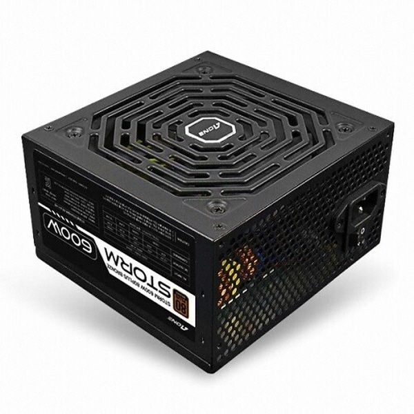에이원아이엔티 에이원 AONE 스톰 600W 80PLUS 브론즈 블랙 벌크 PC 파워서플라이 컴퓨터 전원