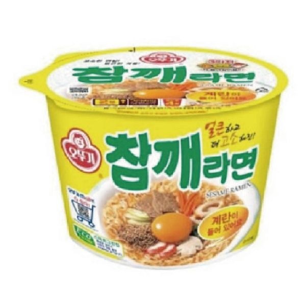오뚜기 참깨라면 큰컵 110g 12개