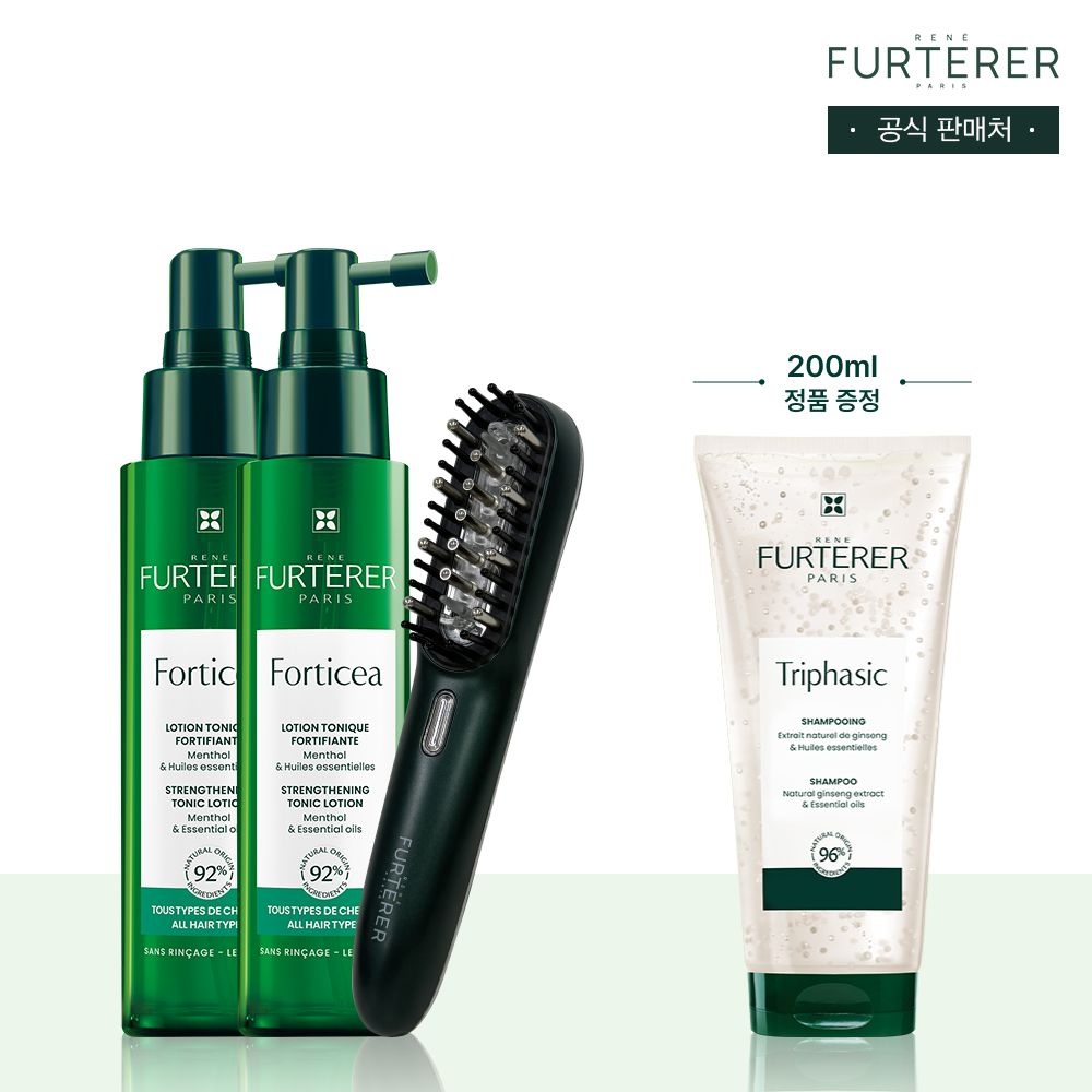 [두피 디바이스 세트]포티샤 두피앰플 세럼 100ml 듀오