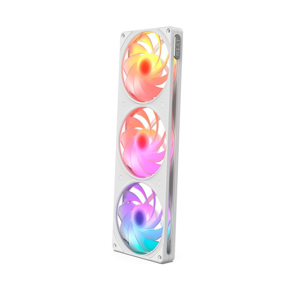 NZXT F360 RGB Reverse V2 화이트 RGB팬 리버스팬 일체형