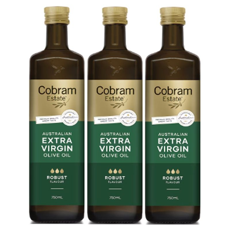 코브람 에스테이트 로우버스트 엑스트라 버진 올리브 오일 750ml 3개
