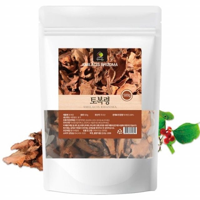제품 내 별도 표기 엄마애손 국내산 청미래덩굴 망개 나무 뿌리 토복령 500g