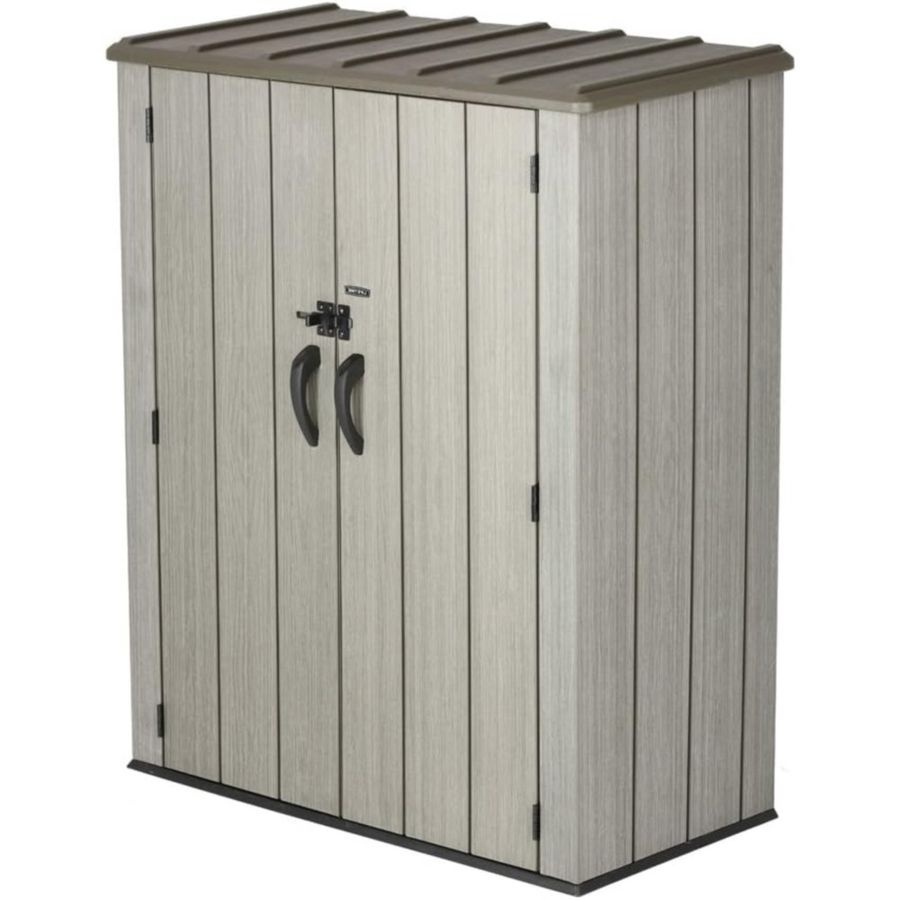 [해외] 라이프타임 조립식 창고 VERTICAL STORAGE 데크 박스 보관함