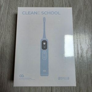 오아 클린이스쿨 어린이 음파 전동칫솔 LCD 좌우 회전 휴대용 디지털 유아 교정 칫솔