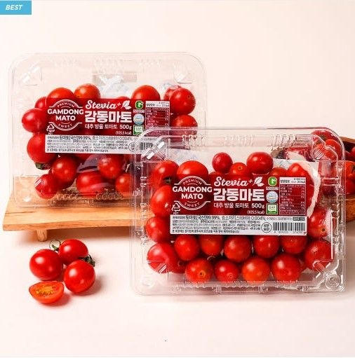 [롯데온] 스테비아 대추방울토마토 500g x 4팩