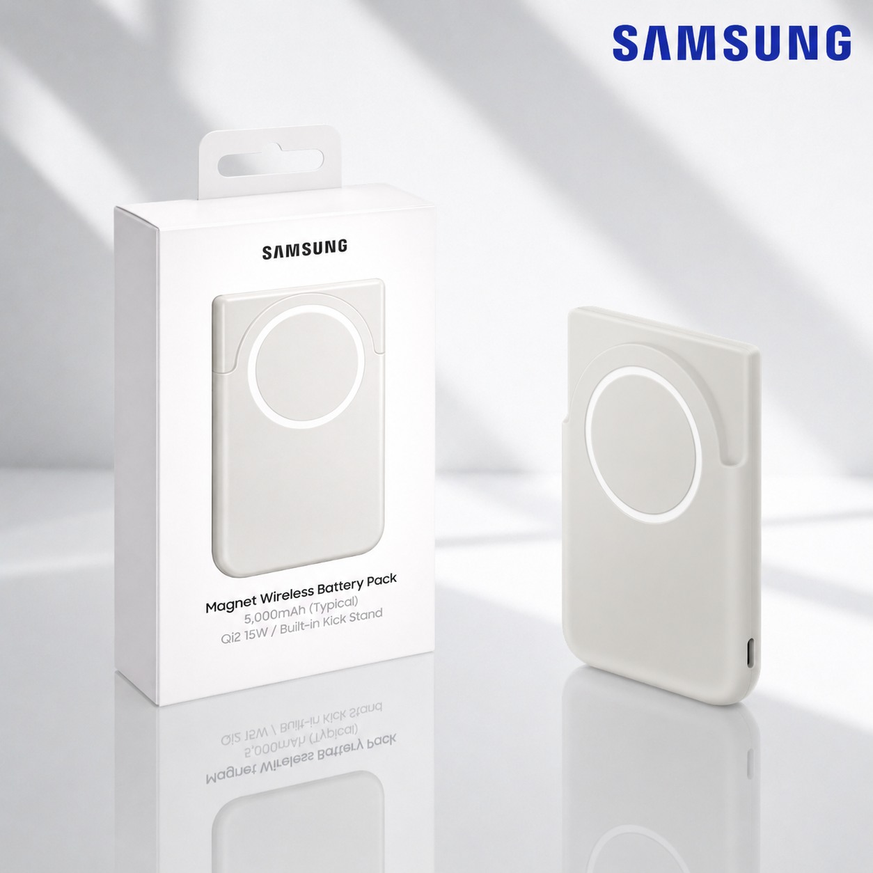 삼성전자 삼성 정품 마그넷 무선 충전 배터리팩 맥세이프 보조배터리 5000mAh EB-U2500 N