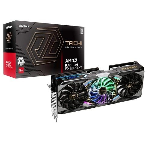 [Amazon.co.jp Taichi RX 9070 XT 16GO AMD Radeon RX9070XT RX9070XT TC 16GOAX 한정]ASRock 3년
