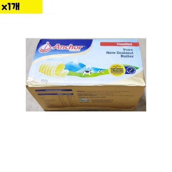 앵커 (매장정품)앵커 무염버터 454g 1개