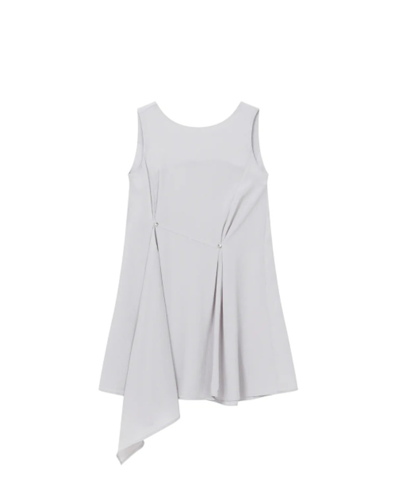 <매장정품> 미세키서울 MISEKI SEOUL Billow sheer s리 LEEveless one piece SILVER GREY MSK252OP01SG 316727