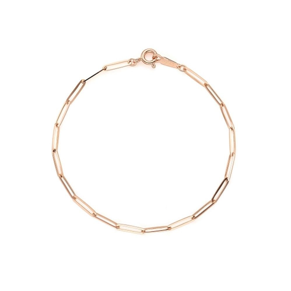 [롯데백화점] 로이드 [GB] 클립 체인 14K GOLD 2.5mm 팔찌 LWB21057G