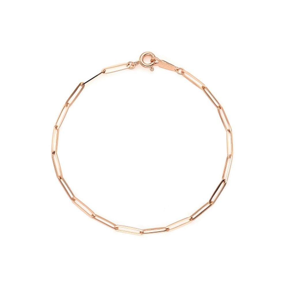[롯데백화점] 로이드 [GB] 2.5mm 클립체인 14k gold 팔찌 LWB21057G